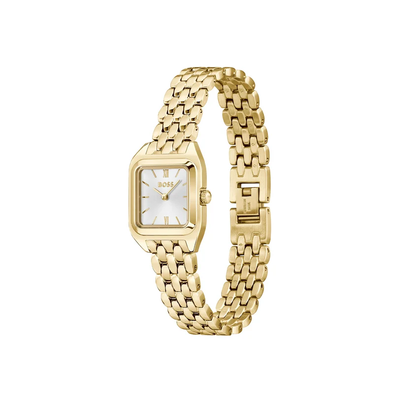 Hugo Boss Mae Petite Montre Femme En Or HB1502823