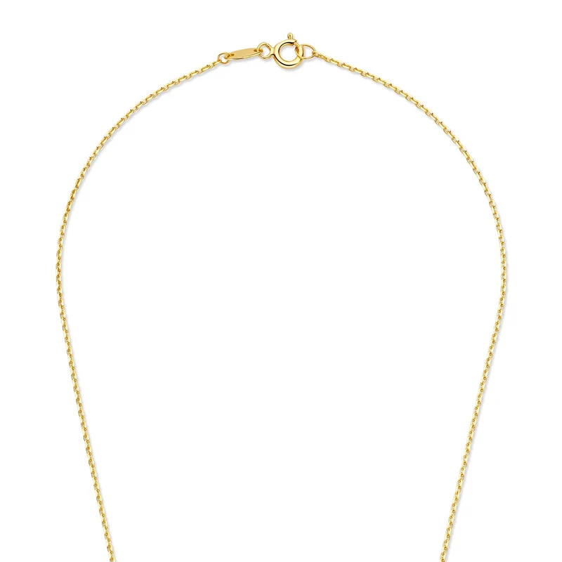 Beloro Jewels Monte Napoleone Collier Monte Napoleone Valentina 9 carats avec zircone BO340046