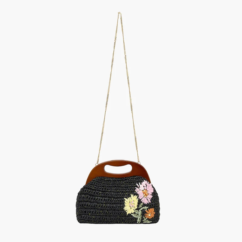 Sac frame noir Sybile