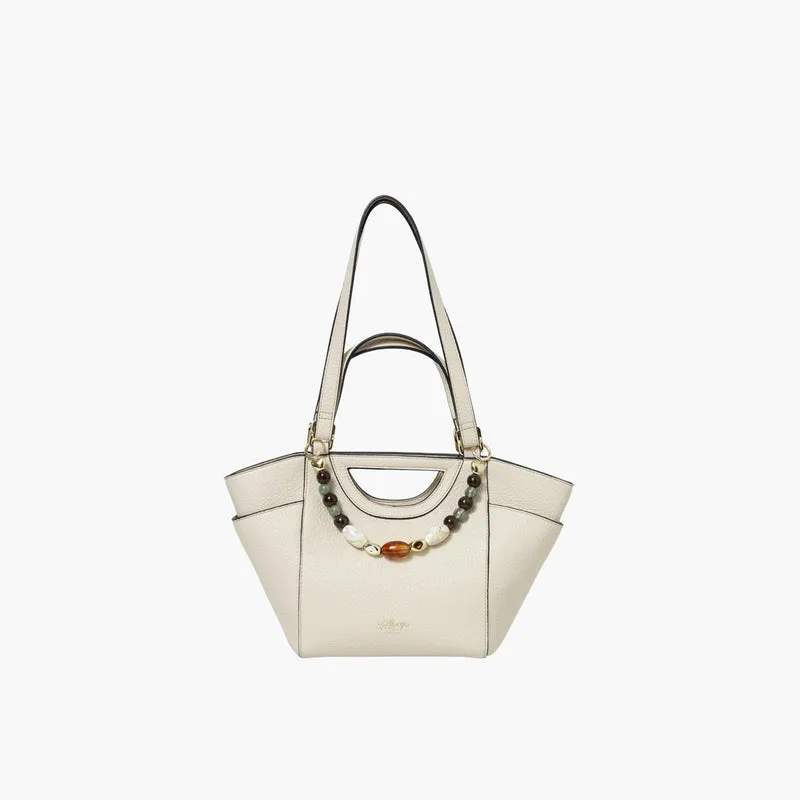 Sac shopper ivoire Stefie