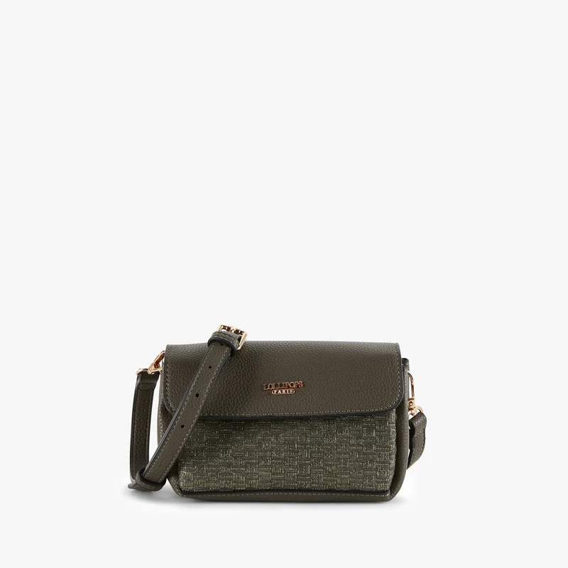 Petit sac porté épaule kaki Phary
