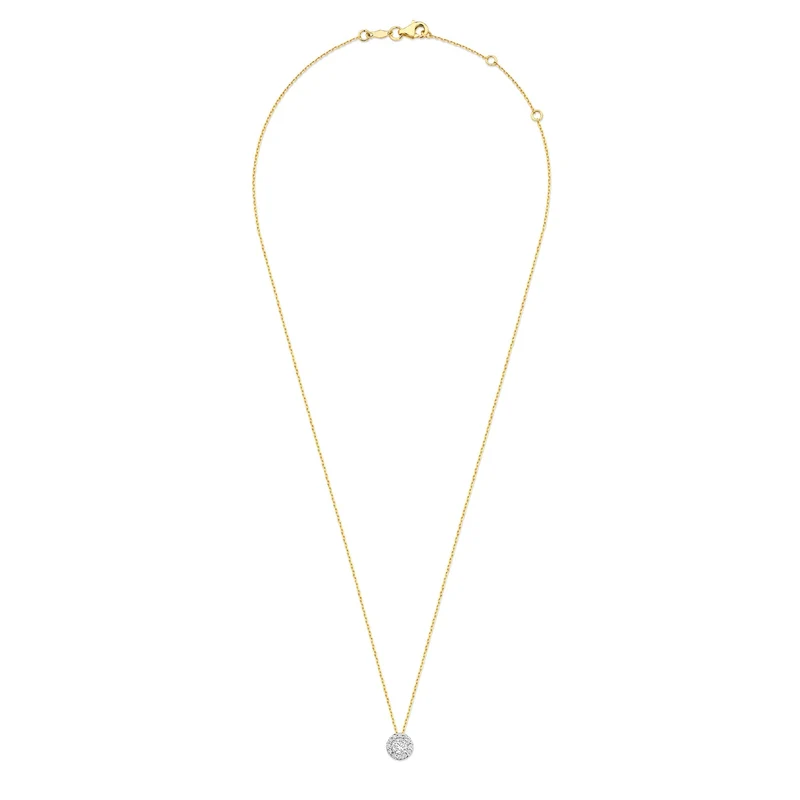 Isabel Bernard De la Paix Collier De la Paix Viviane en or 14 carats avec diamant IBD350031