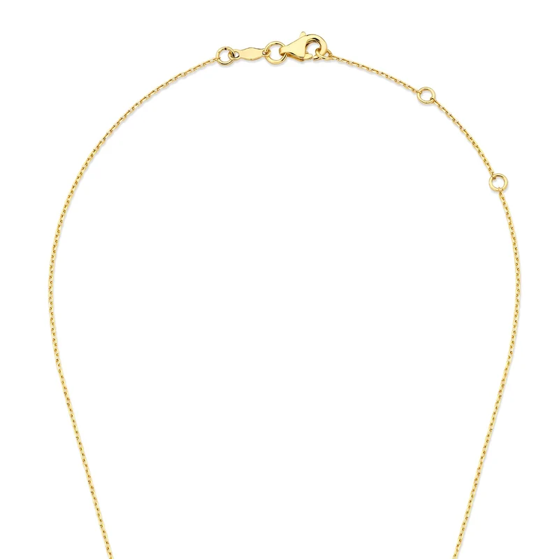Isabel Bernard De la Paix Collier De la Paix Viviane en or 14 carats avec diamant IBD350031