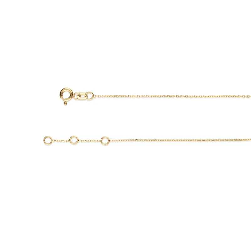 Jackie Gold Moving Love 14 Karat Gold Necklace JKN25.550