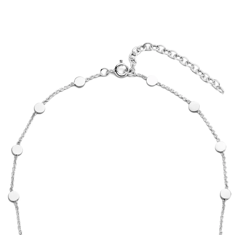 Violet Hamden Luna Ras-du-Cou en Argent 925 Sterling avec Lunes VH15002