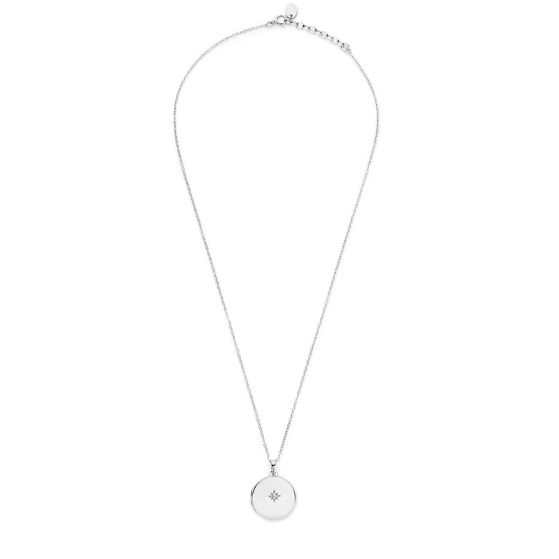 Violet Hamden Sisterhood Memory Collier en Argent 925 Sterling avec Médaillon Photo VH340029