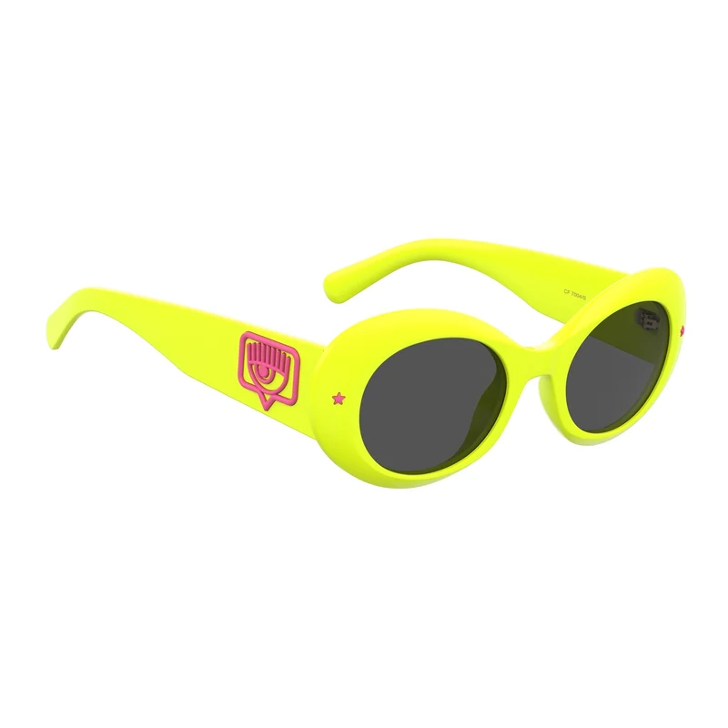 Chiara Ferragni Chiara's Fashion Femmes Lunettes de Soleil Jaune 20496140G50IR