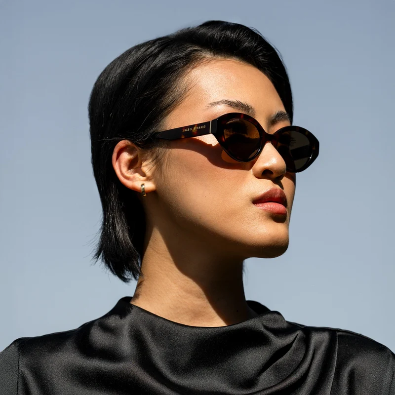 Isabel Bernard La Villette Femmes Lunettes de Soleil Marron IB400002-14-14