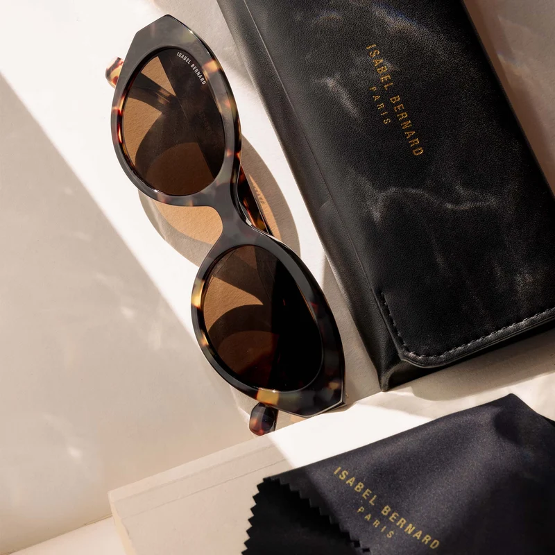 Isabel Bernard La Villette Femmes Lunettes de Soleil Marron IB400002-14-14