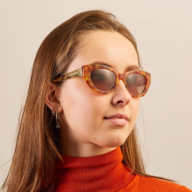 Michael Kors Paloma II Femmes Lunettes de Soleil Orange MK209137341351