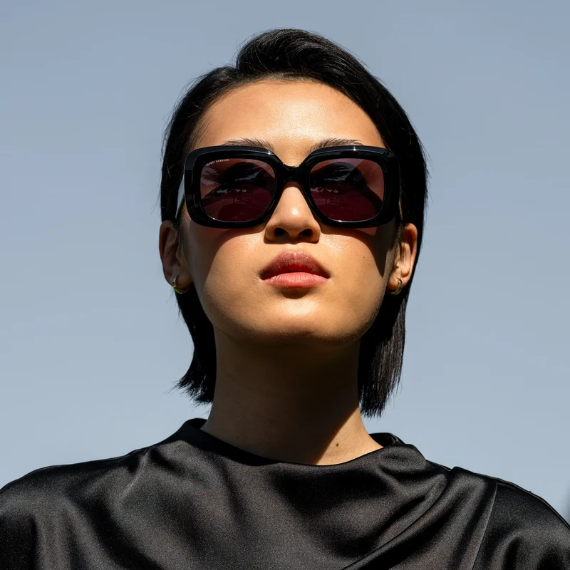 Isabel Bernard La Villette Femmes Lunettes de Soleil Noir IB400003-01-01
