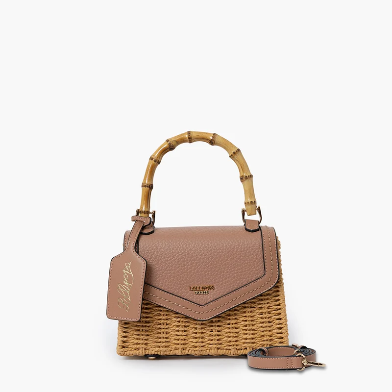Petit sac porté épaule rose Sham