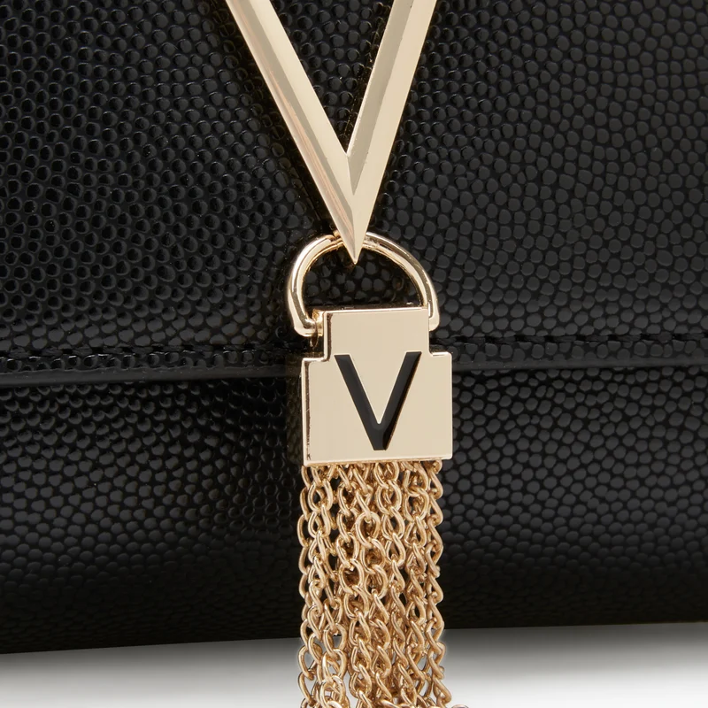 Valentino Bags Divina Sac Besace Noir VBS1R403GNERO/GOLD