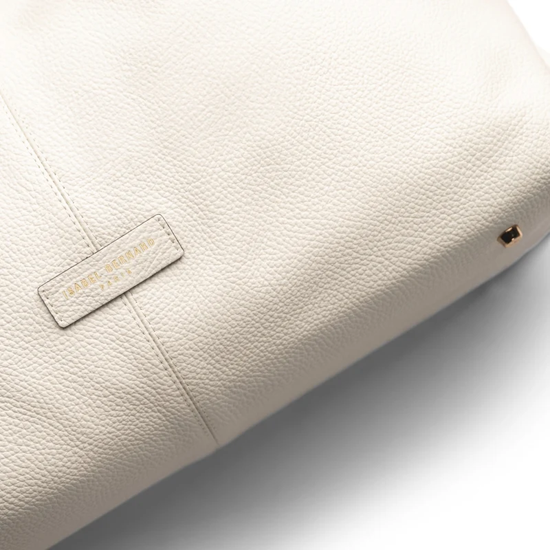 Isabel Bernard Honoré Grace sac bandoulière en cuir crème de veau IB25093-070