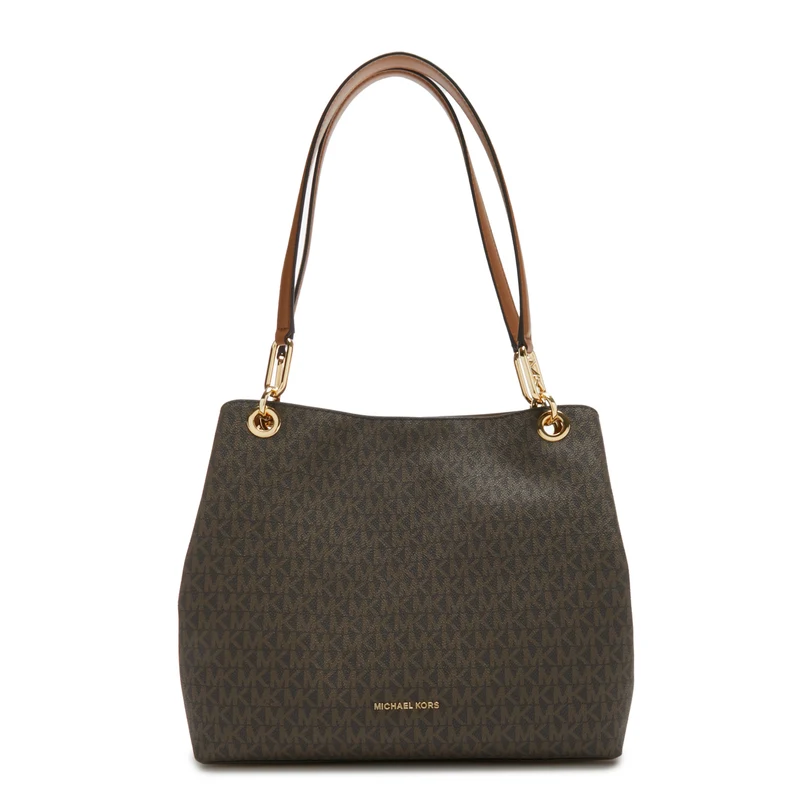 Michael Kors Kensington Sac à Bandoulière Marron 30F3G8KT7B-252