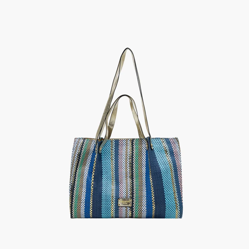 Sac shopper bleu Sunny