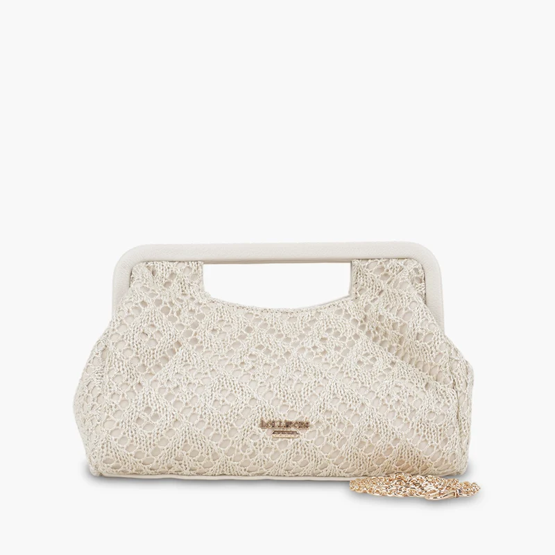 Sac frame ivoire Solie