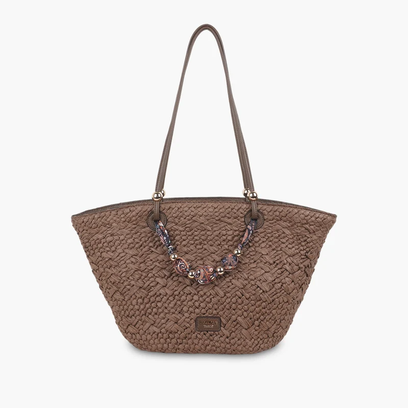 Grand panier marron Shirley