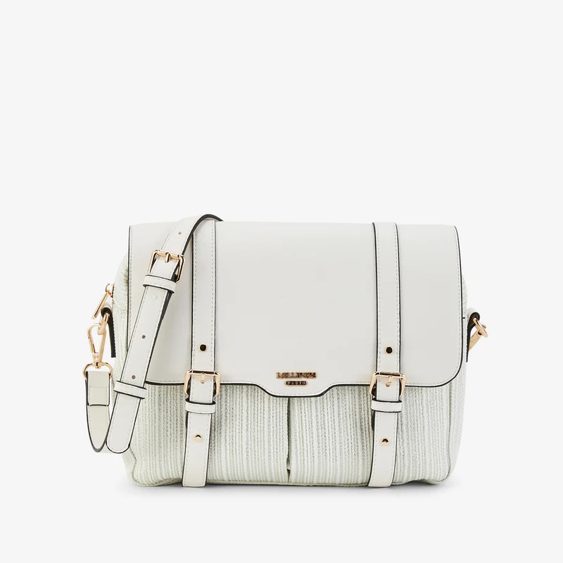 Sac porté épaule L blanc Pauline