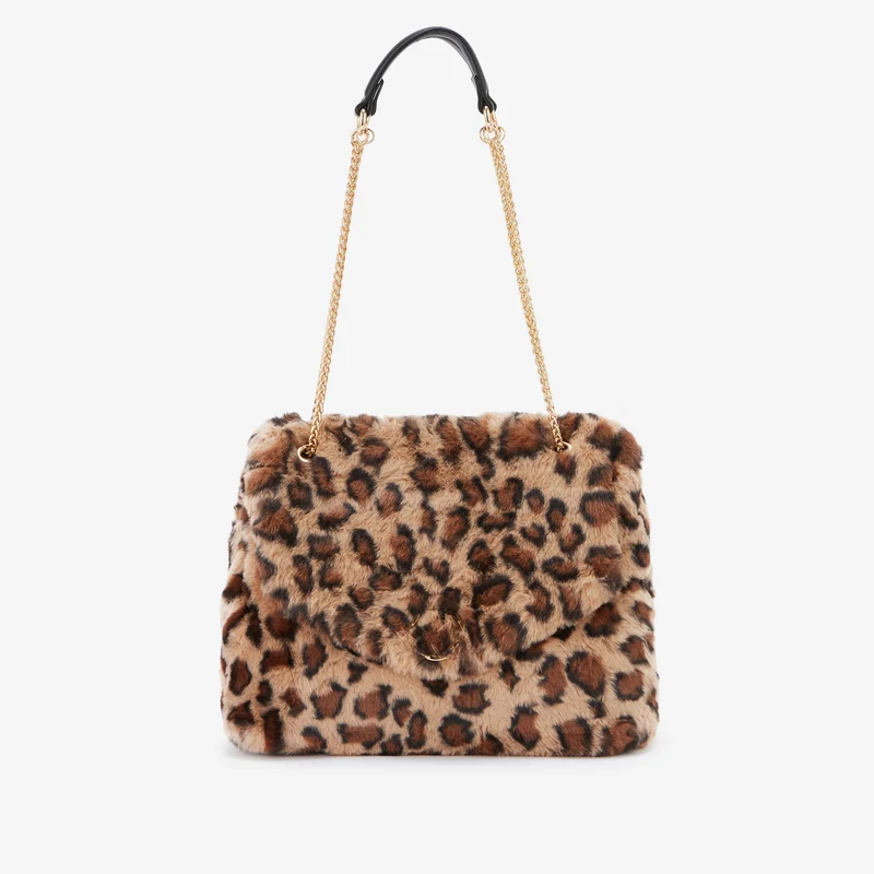 Sac porté épaule léopard Rakita