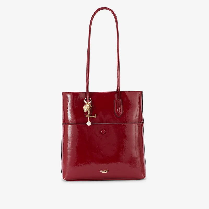 Sac shopper rouge Rosario