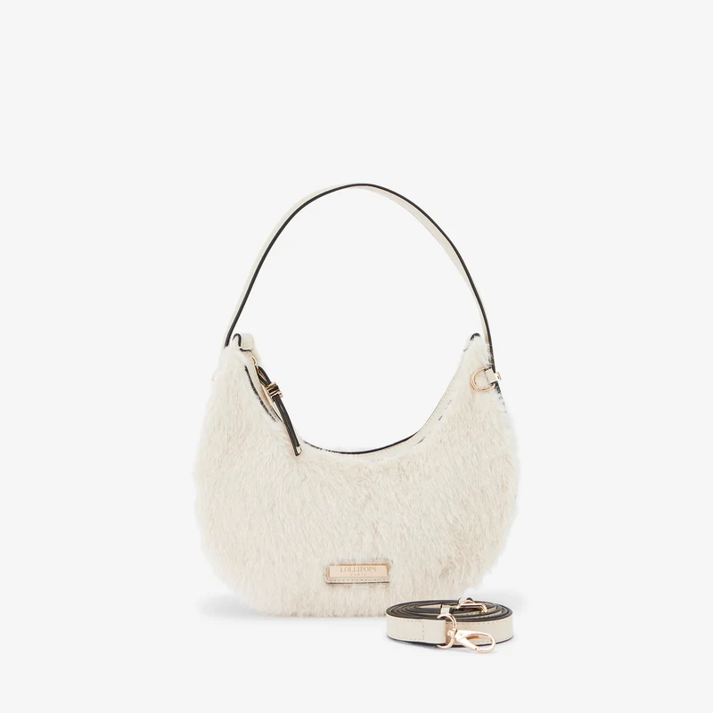 Petit sac hobo ivoire Rakita