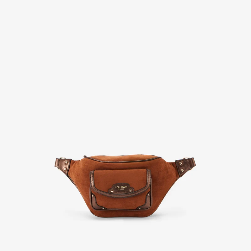 Ceinture banane cognac Roberto