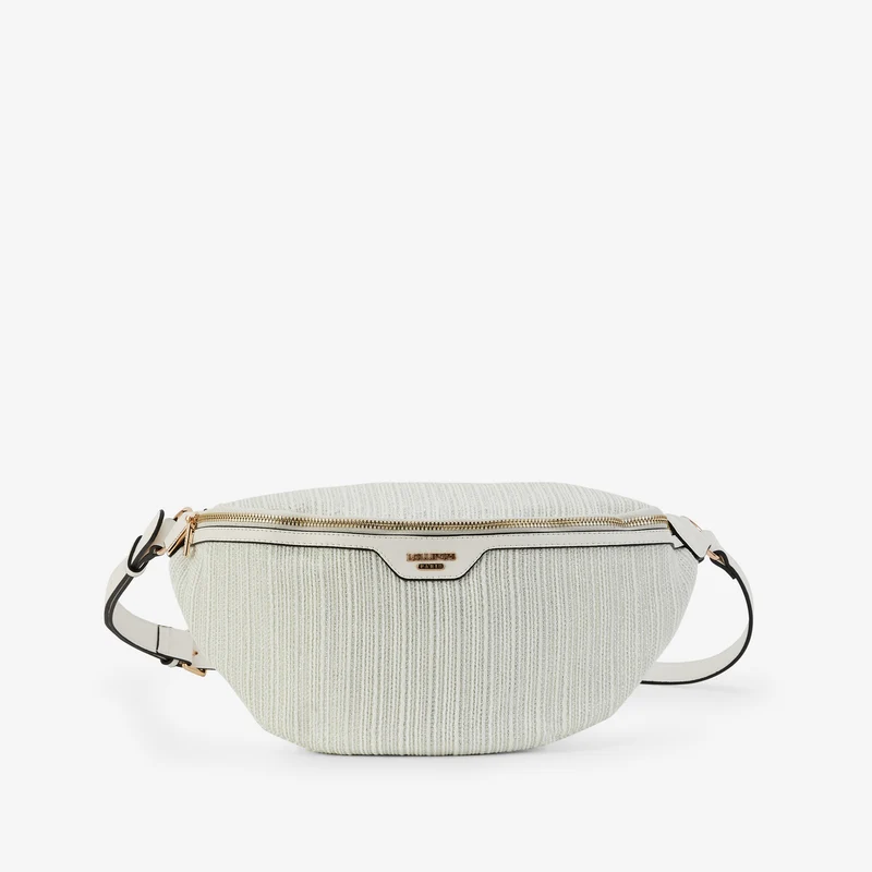 Ceinture banane blanche Pauline