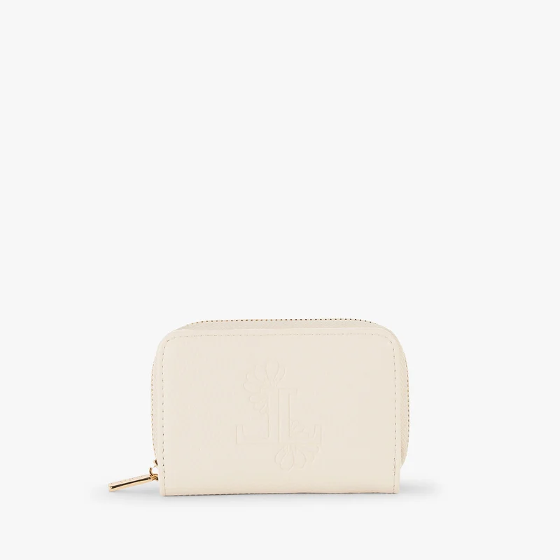 Petit portefeuille blanc Priscillia