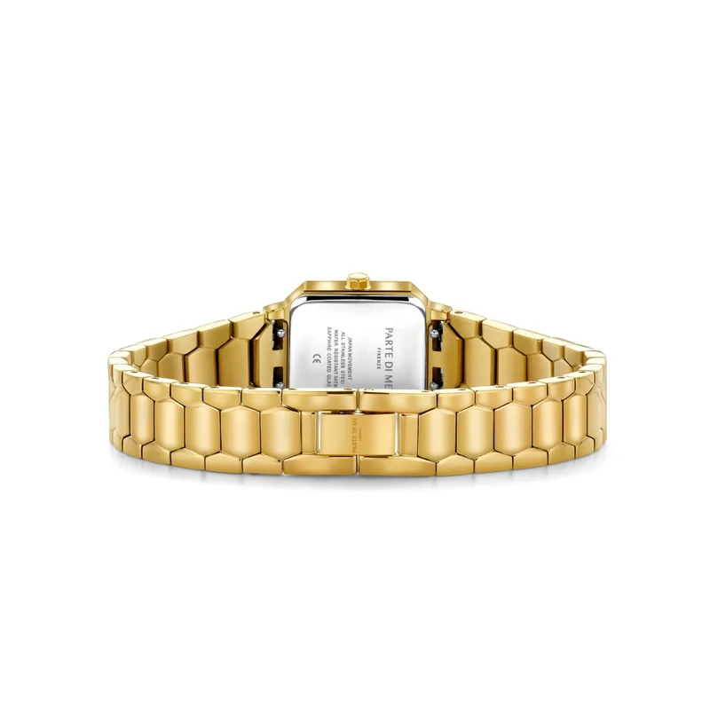 Parte di Me Orologio Square ladies watch gold coloured PDM09030