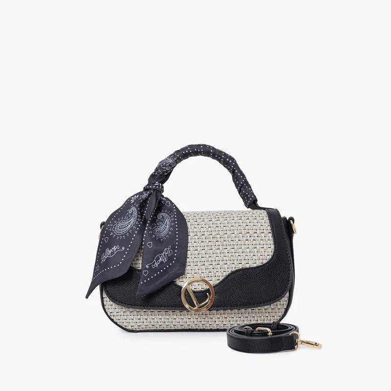 Sac porté épaule noir Sade