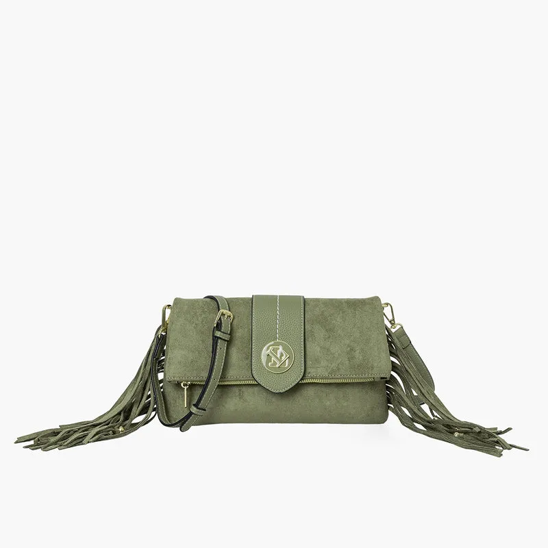 Sac porté épaule kaki Sammy