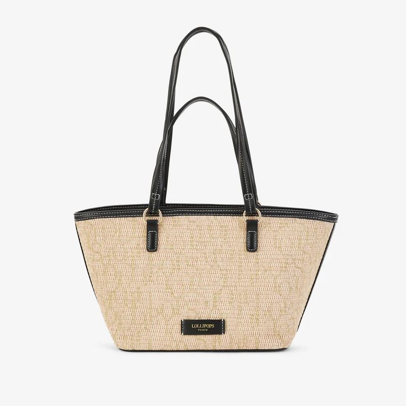 Sac shopper M noir Primavera