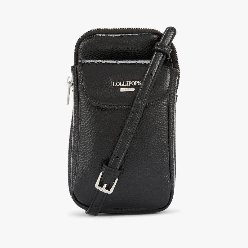 Pochette de téléphone noir Nuoro