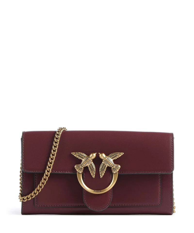 Pinko Love One Portefeuille ribes intenso/antique gold