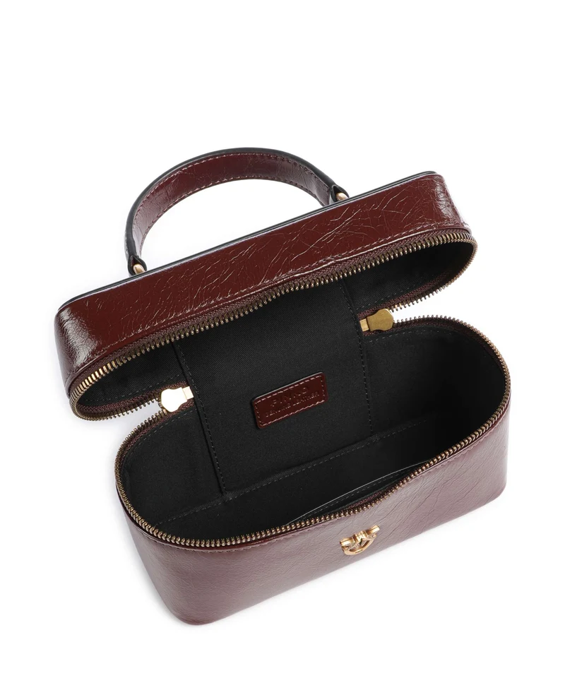 Pinko Vanity Mini Sac bandoulière castano intenso/antique gold