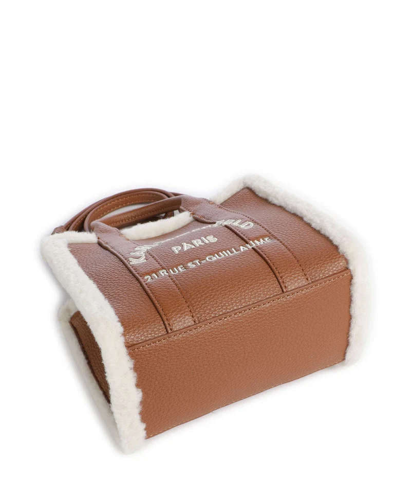 Karl Lagerfeld K/Rue St Guillaume Mini Sac bandoulière dark tan