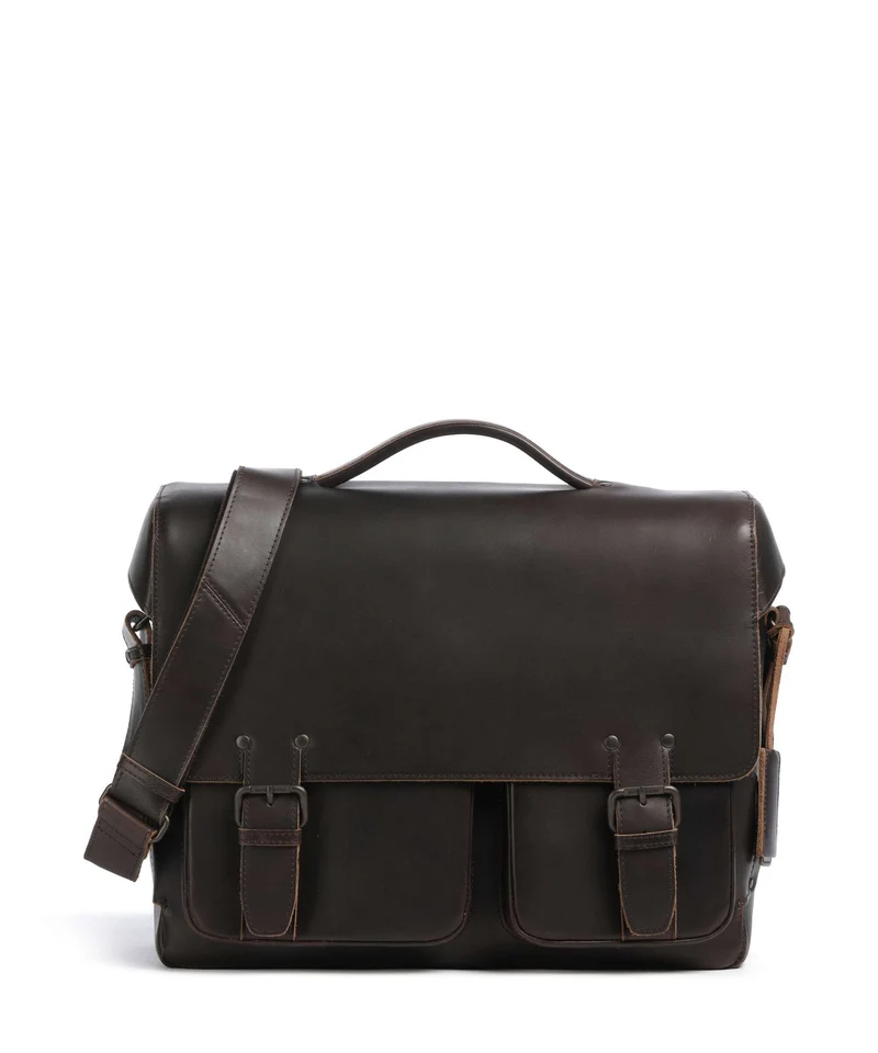 Aunts & Uncles Heritage Finn Porte-document dark brown