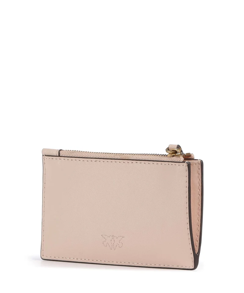 Pinko Airone Étui à cartes crédit rosa cammeo/antique gold
