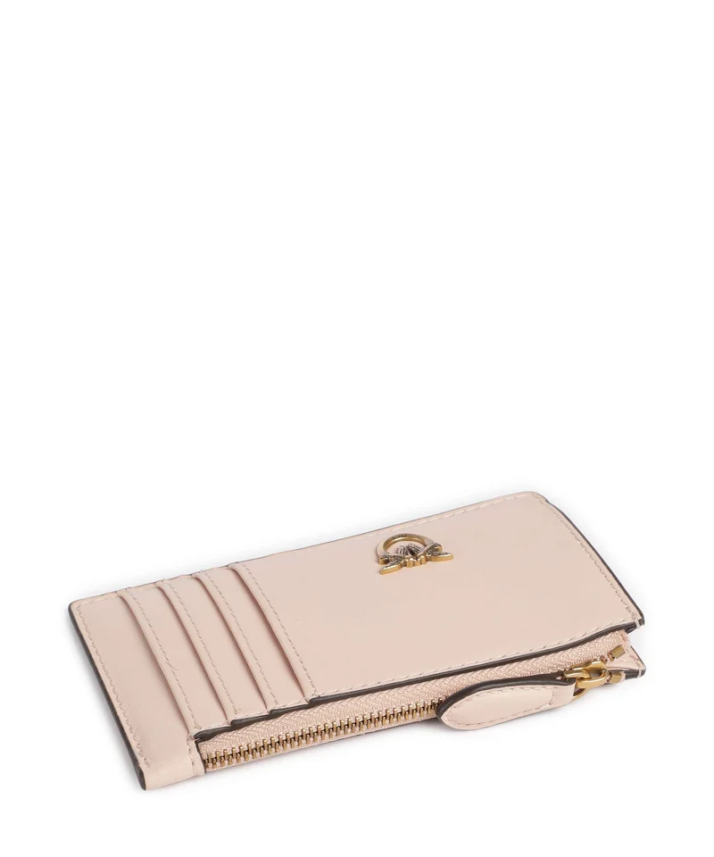 Pinko Airone Étui à cartes crédit rosa cammeo/antique gold