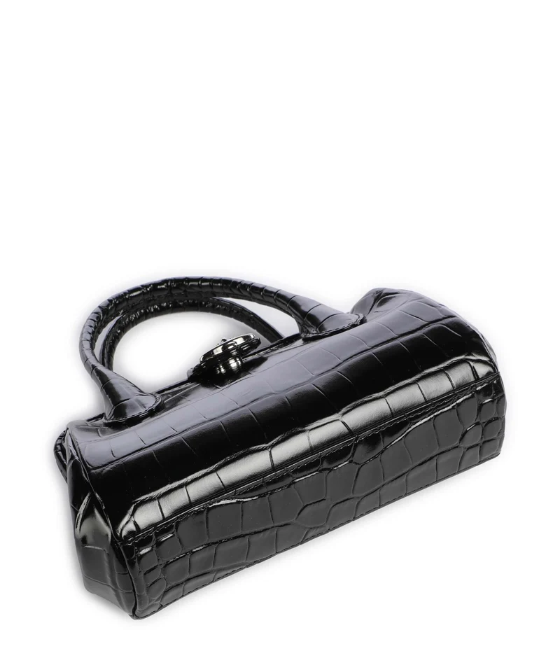 Vivienne Westwood Pamela Embossed Croc Small Sac bandoulière black