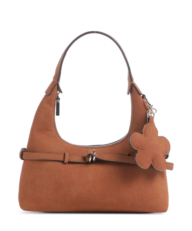 Guess Taylor Mini Sac porté épaule cognac