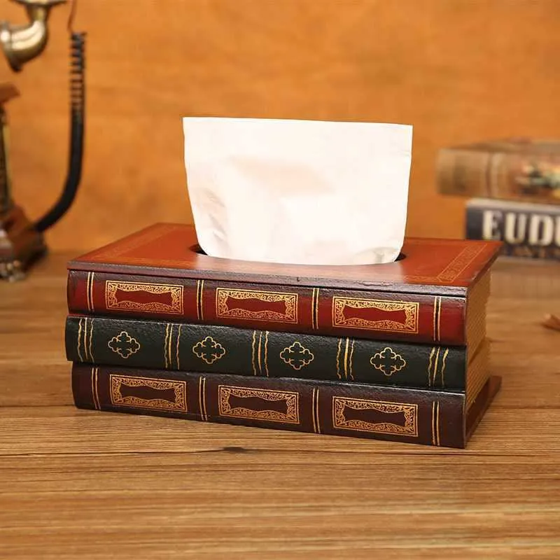 Retro Creative Tissue Box