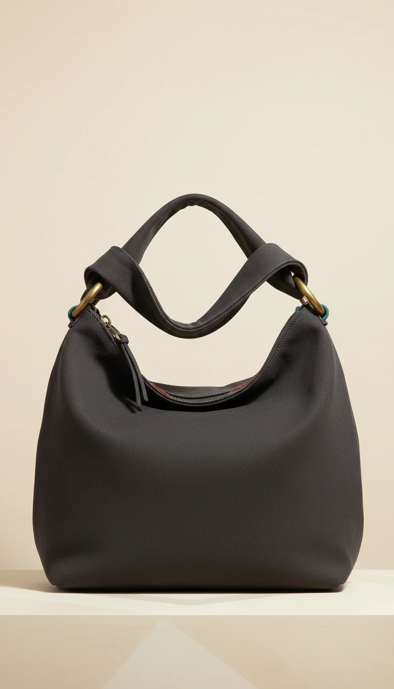 Oversized Hobo with Streetwise Studs