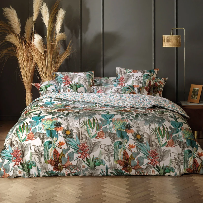 Taie(s) d'oreiller satin de coton - Zanzibar blanc
