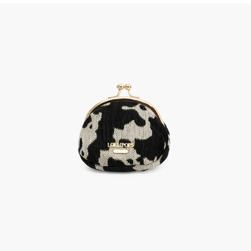Porte monnaie beige tacheté Tim