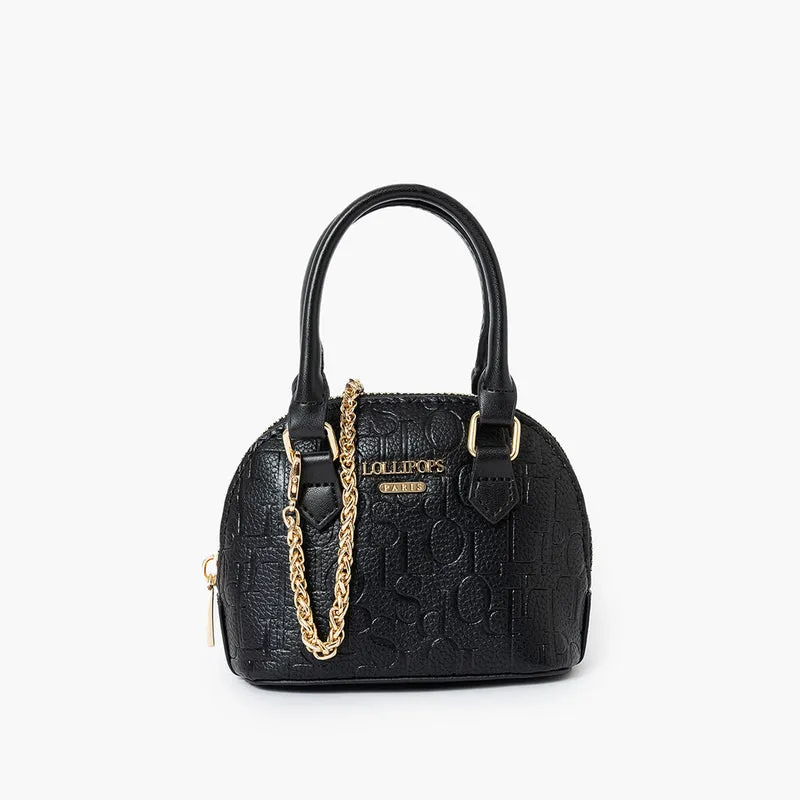 Petit sac shopper noir Sanja