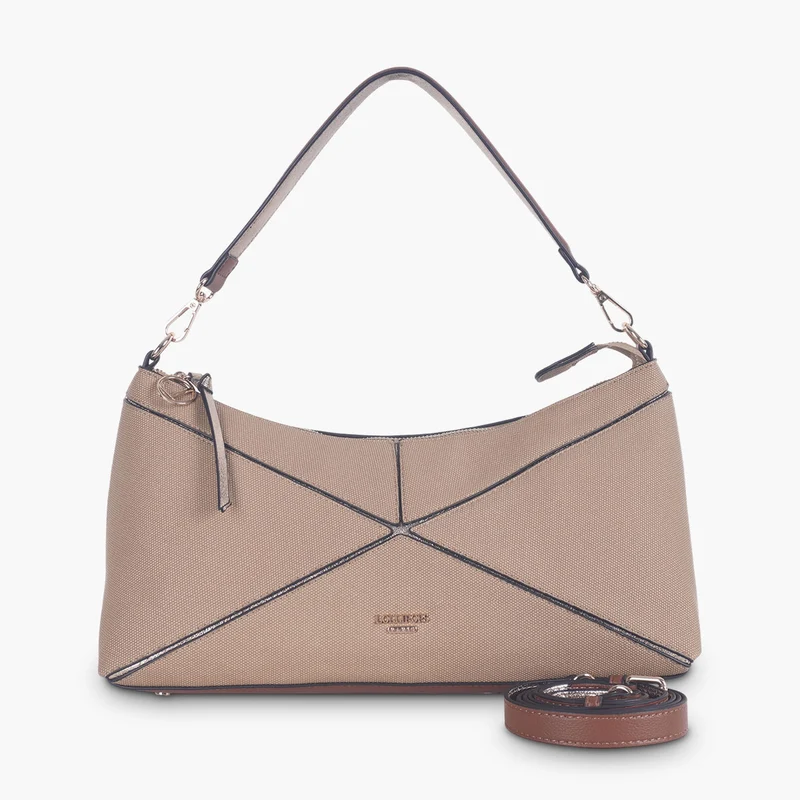 Sac porté épaule beige Tamelia