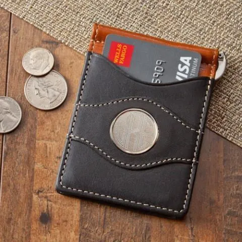 Two-Toned Personalized Leather Wallet