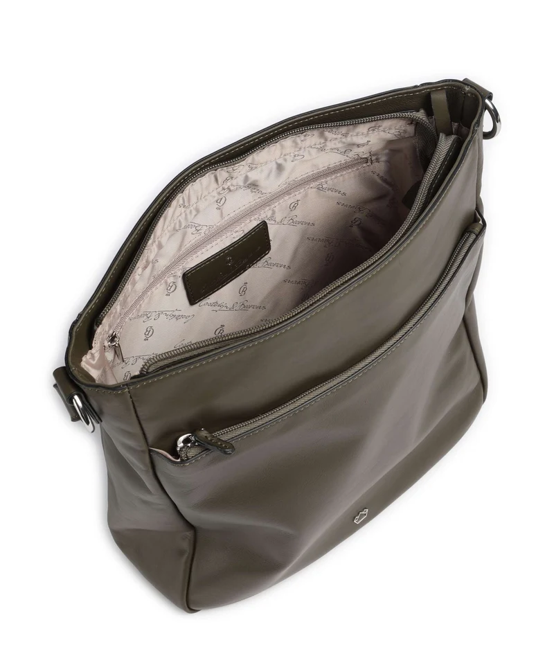 Castelijn & Beerens Babette Nappa Sac fourre-tout dark military